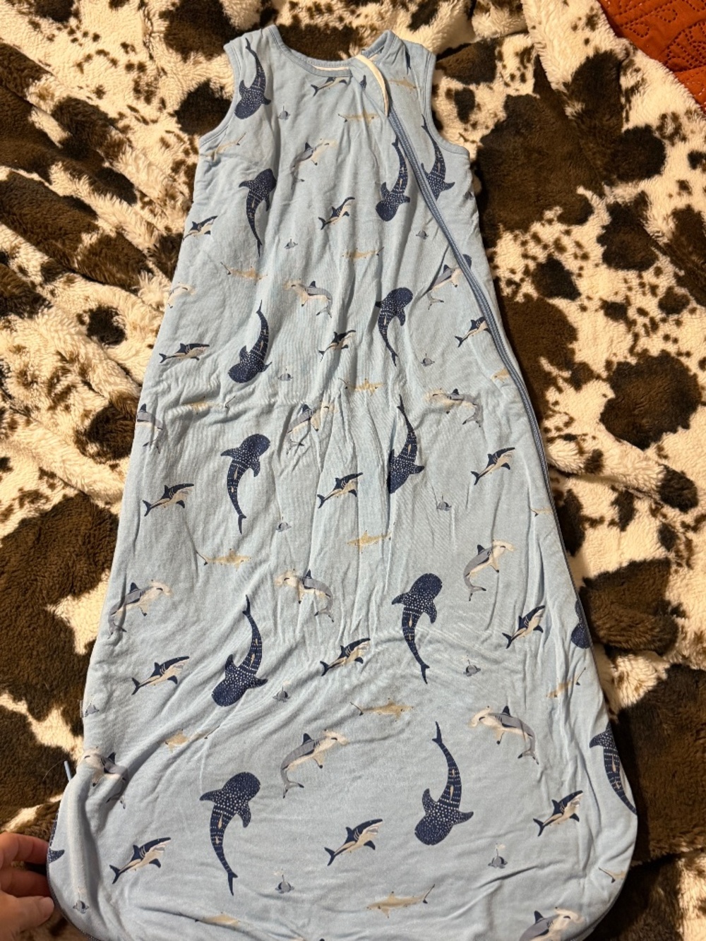 Kyte baby Medium 1.0 Tog shark sleep sack